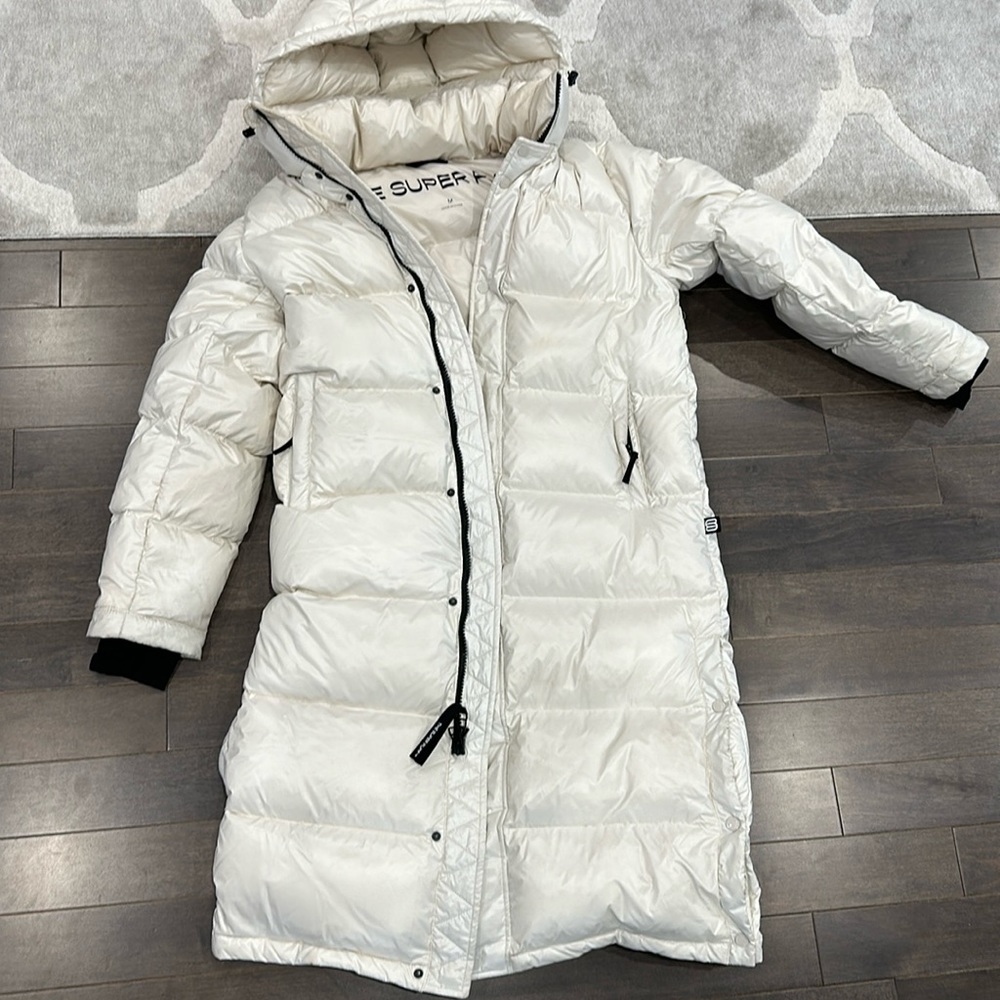 The super puff long parka size M